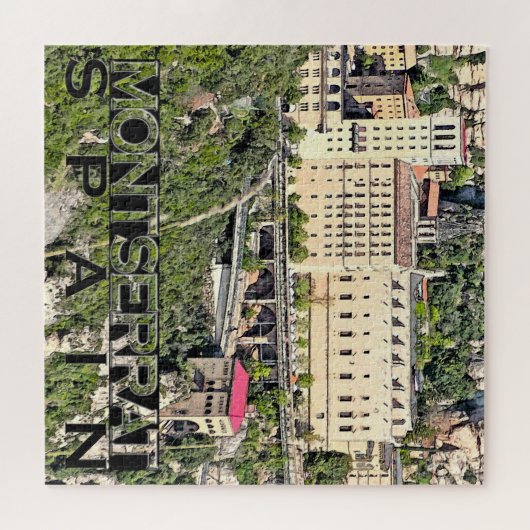 Montserrat Legpuzzel (Horizontaal)