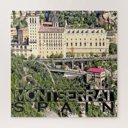 Montserrat Legpuzzel (Verticaal)