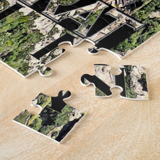 Montserrat Legpuzzel (Zijkant)