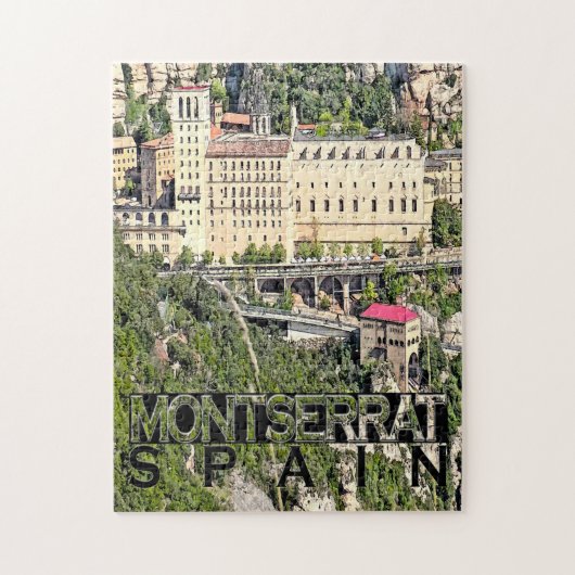 Montserrat Legpuzzel (Verticaal)