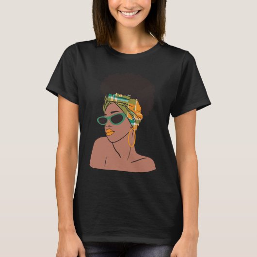 Montserrat Madras Lady-shirt T-shirt (Voorkant)