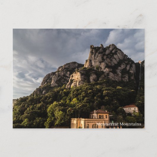 Montserrat Mountains Briefkaart (Voorkant)