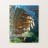 Montserrat Park Barcelona. Legpuzzel (Verticaal)