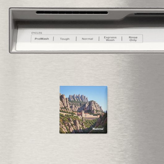 Montserrat Spain Magneet (Insitu (Vaatwasser))