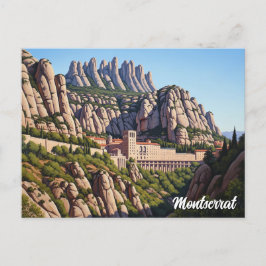 Montserrat Spanje Briefkaart