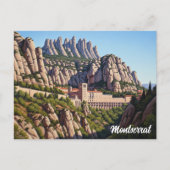Montserrat Spanje Briefkaart (Voorkant)
