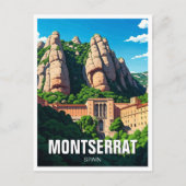 Montserrat Spanje Briefkaart (Voorkant)