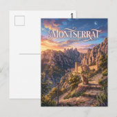 Montserrat Spanje Briefkaart (Voorkant / Achterkant)