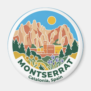 Montserrat Spanje Magneet