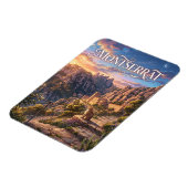 Montserrat Spanje Magneet (Linkerzijde)