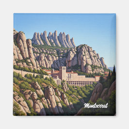 Montserrat Spanje Magneet