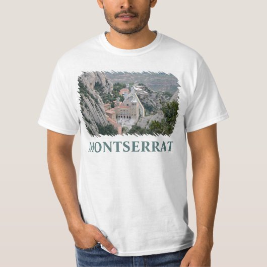 Montserrat, Spanje T-shirt (Voorkant)