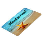 Montserrat-zeester Magneet (Linkerzijde)