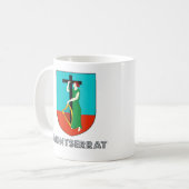 Montserratian Emblem Koffiemok (Voorkant links)
