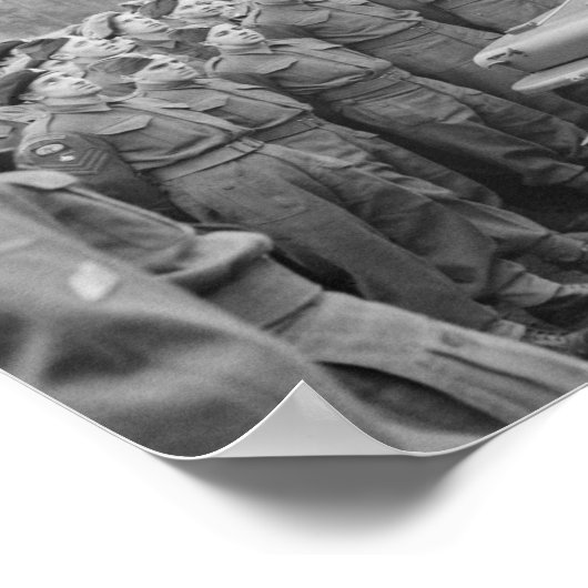 Monty Addressing the Troops - WW2 - 1944 Poster (Hoek)