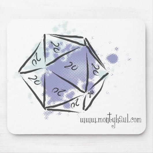 Monty Haul Mouse Mat Muismat (Voorkant)