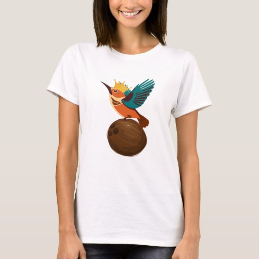 Monty Python Middeleeuwse Waanzin Kokosnoot Paard T-shirt (Voorkant)
