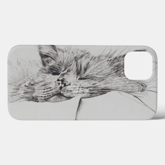 Monty slapy boy Case-Mate iPhone case (Achterkant (horizontaal))