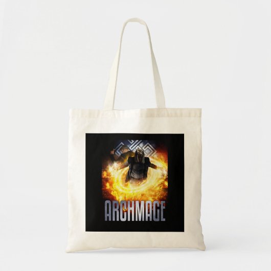 Monty & Strong - ARCHMAGE "Realiteit is overschat" Tote Bag (Voorkant)