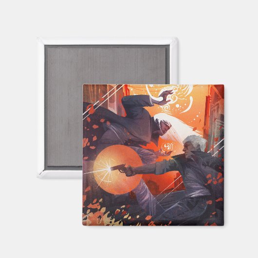 Monty & Strong - Galen Dara - Monty Simon Magnet (Voorkant / Achterkant)