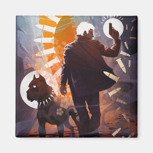 Monty & Strong - Galen Dara - Peaches Simon Magnet (Voorkant)