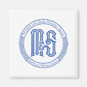 Monty & Strong - M&S Detective Agency Magnet (Voorkant)