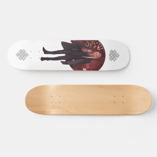 Monty & Strong - Monty Skateboard (Horizontaal)