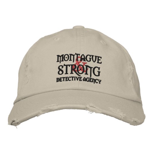 Monty & Strong - Noodlijdend pet (Voorkant)