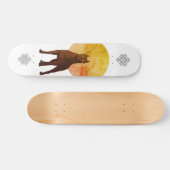 Monty & Strong - Peraches Skateboard (Horizontaal)