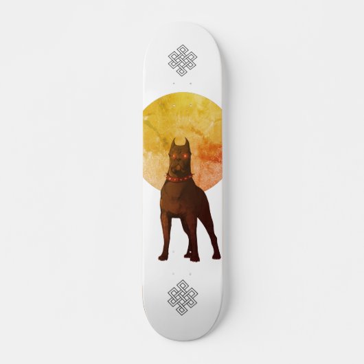 Monty & Strong - Peraches Skateboard (Voorkant)