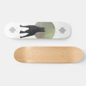 Monty & Strong - Peraches Skateboard (Horizontaal)