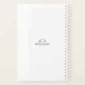 Monty & Strong - Perziken Planner (Achterkant)