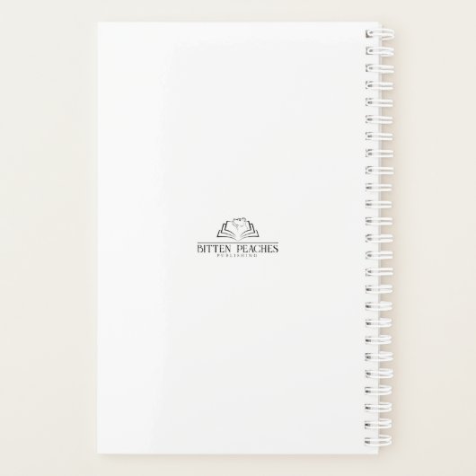 Monty & Strong - Perziken Planner (Achterkant)