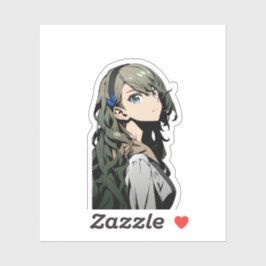 Monty The Minty Anime Cute Kawaii Sticker