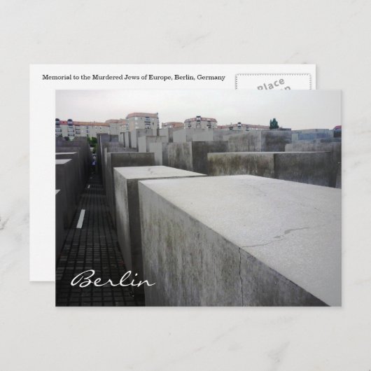 monument berlijn briefkaart (Voorkant / Achterkant)