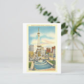 Monument Circle, Indianapolis, Indiana Briefkaart (Staand voorkant)
