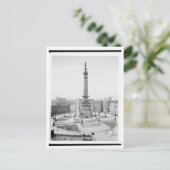 Monument Circle, Indianapolis, Indiana Briefkaart (Staand voorkant)