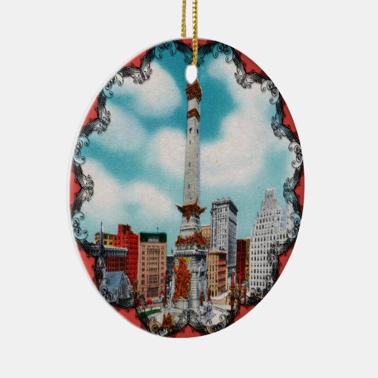 Monument Circle Victoriaans Ornament (Rechts)