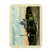 Monument en capitol, Montgomery AL  Magneet (Verticaal)