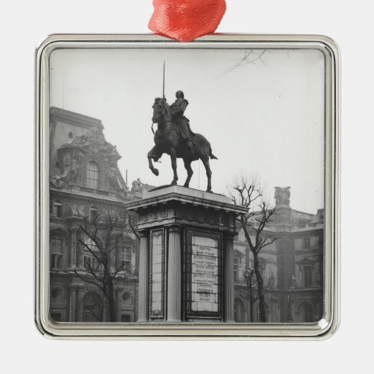 Monument gewijd aan generaal Lafayette Metalen Ornament (Voorkant)