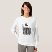 Monument gewijd aan generaal Lafayette T-shirt (Voorkant volledig)
