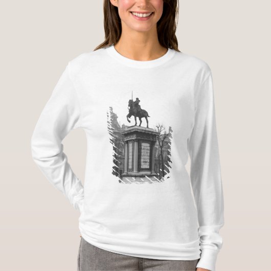 Monument gewijd aan generaal Lafayette T-shirt (Voorkant)
