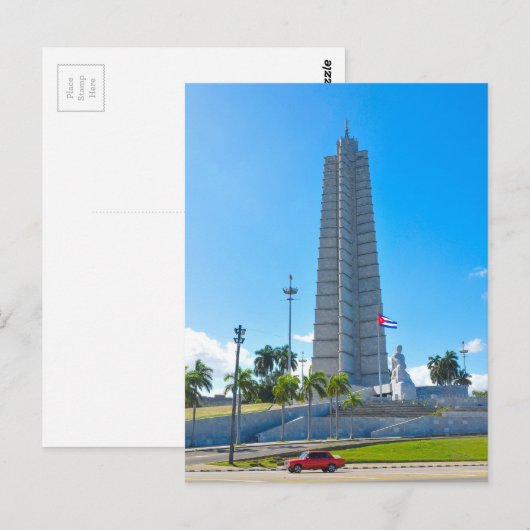 Monument in Havana, Cuba Briefkaart (Voorkant / Achterkant)