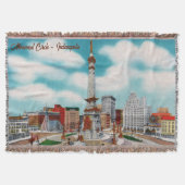  monument Indianapolis Throw Blanket Deken (Voorkant)