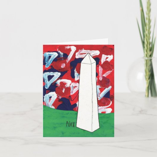 monument kaart (Voorkant)