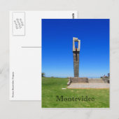monument pocitos rambla briefkaart (Voorkant / Achterkant)