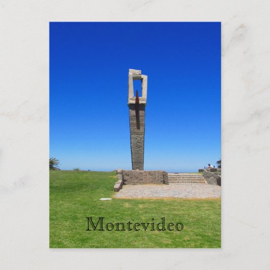 monument pocitos rambla briefkaart (Voorkant)