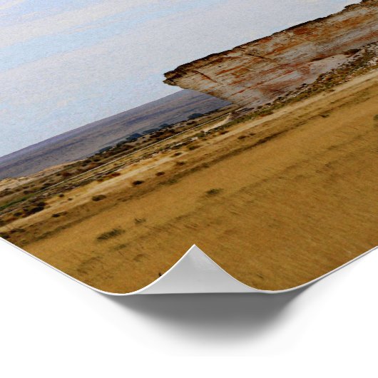 Monument Rocks in Westerne Kansas Poster (Hoek)