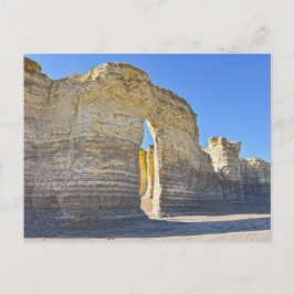 Monument Rocks Key Hole Arch, Kansas Briefkaart