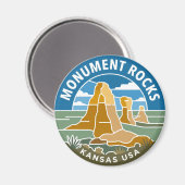 Monument Rocks VS Magneet (Voorkant / Achterkant)